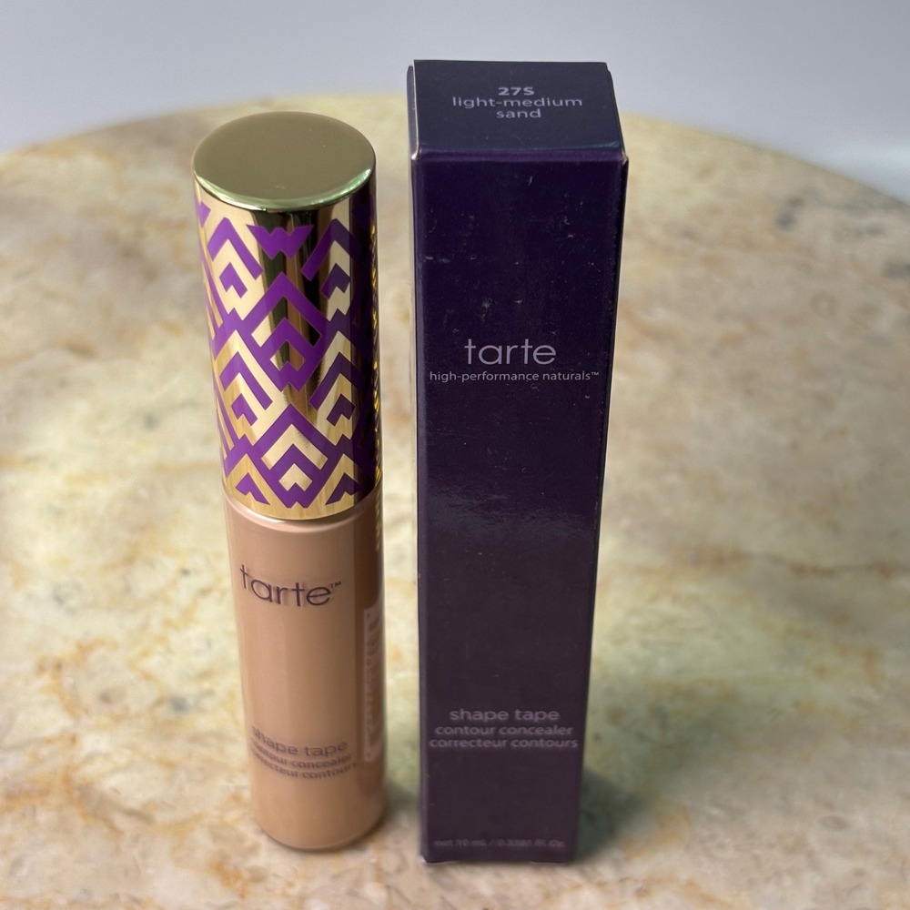 Tarte Shape Tape Contour Concealer 10ml 27S Light-Medium Sand Full Coverage